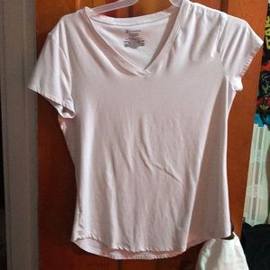 White v neck shirt